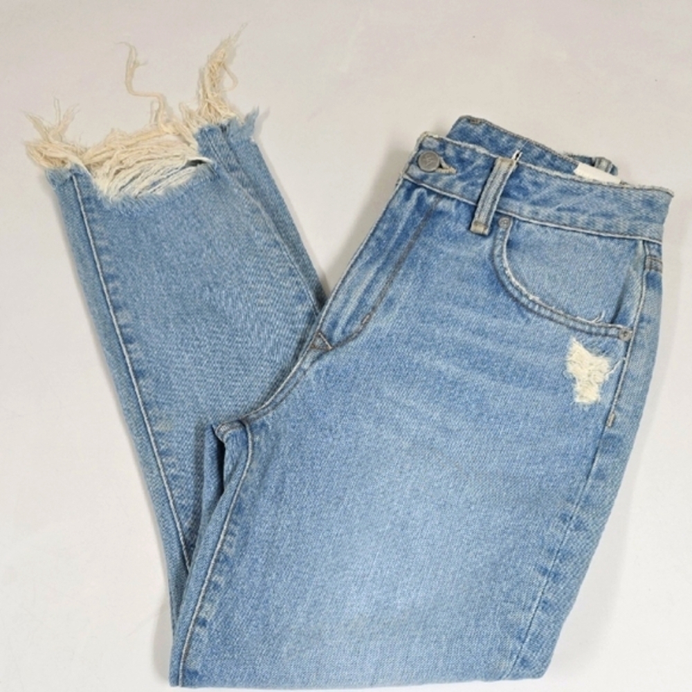 Lovers and Friends Women's Jeans High Rise distressed Straight